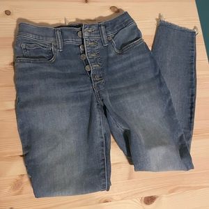 Lucky Jeans ankle length high rise NWOT